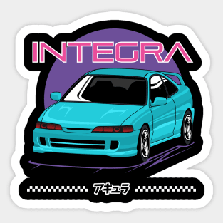 Integra Classic JDM Cars Sticker